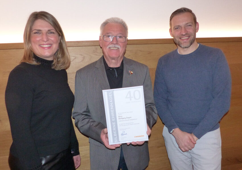 Ehrung 40 Jahre